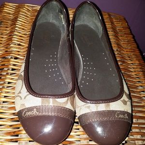 Coach flat shoes